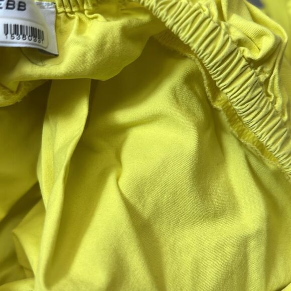 Marissa Webb Collective cotton open back dress chartruese size 4 - Picture 8 of 9
